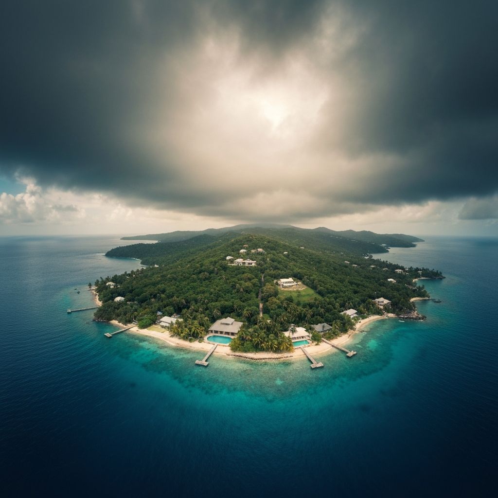 Little St. James Construction Timeline